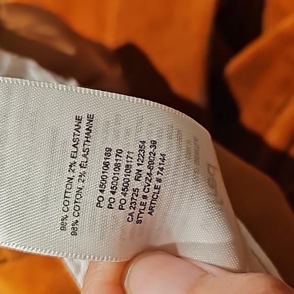 ARITZIA Wilfred Francesca Velvet Pants Fit Flare Hemmed/Altered Sz 2 Inseam 27.5 - Picture 9 of 10